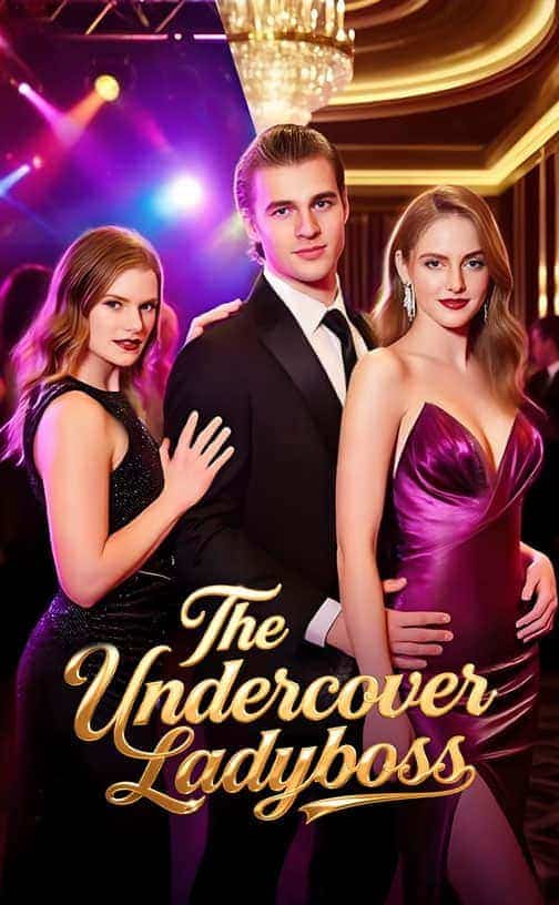 The Undercover Lady Boss：两位礼服女性与一位西装男性站在宴会灯光中